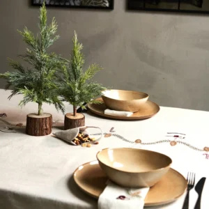 Juledug 140x240cm Hør