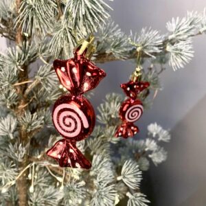 Juleophæng Slik pakke med 6 stk