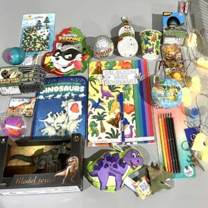 Færdig pakkekalender Dino nr. 1