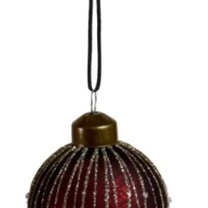 Julekugle glimmer Frost