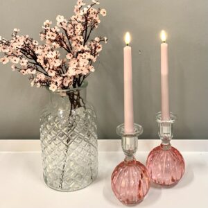 LED Stagelys Rosa 2 stk