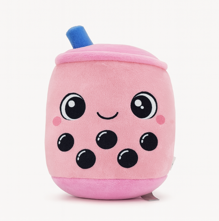 Bubble Tea Bamse - Pink - Billede 2