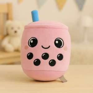 Bubble Tea Bamse - Pink