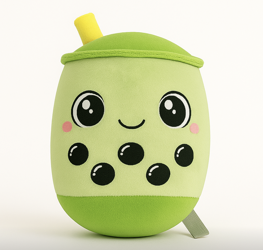 Bubble Tea Bamse - Grøn - Billede 2