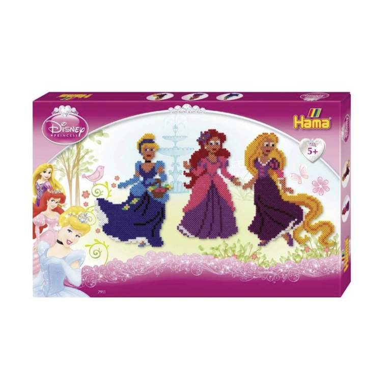 HAMA Midi Gaveæske - Disney Prinsesser