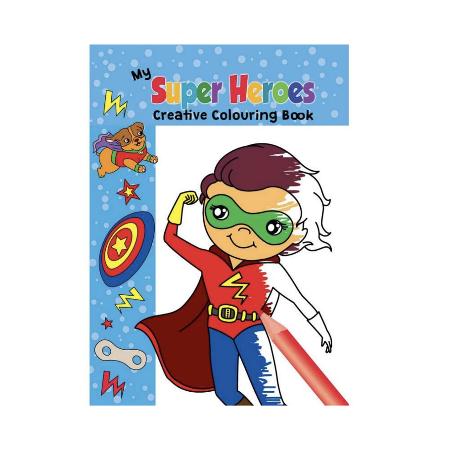 Malebog A4 - Super Heroes