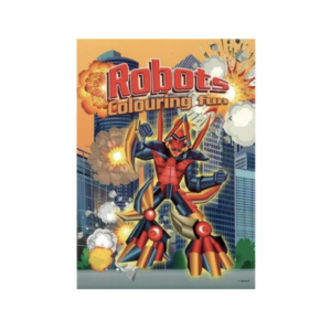 Malebog A4 - Robotter