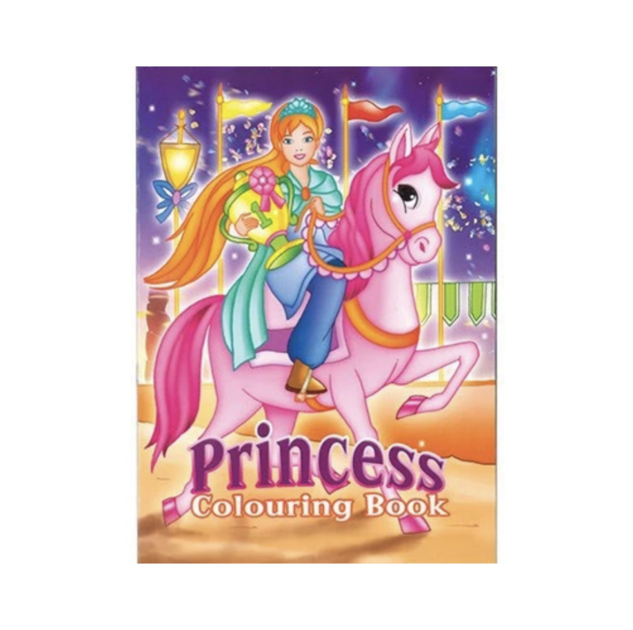 Malebog A4 - Prinsesse