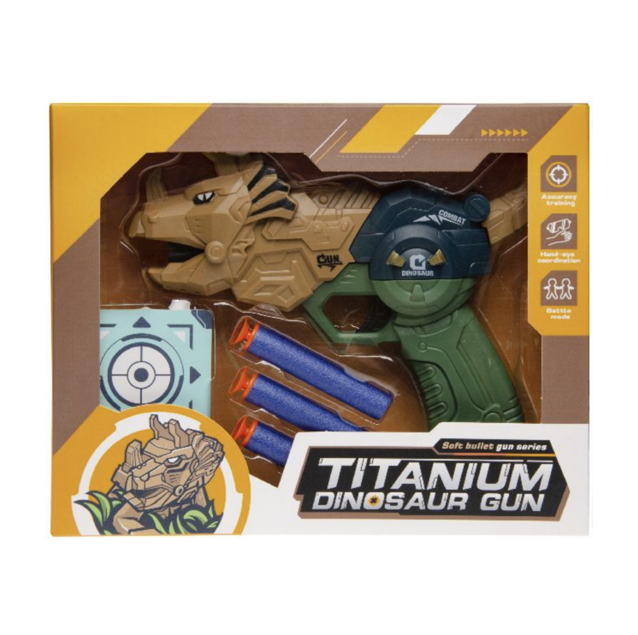 Dinosaur softgun - Gul