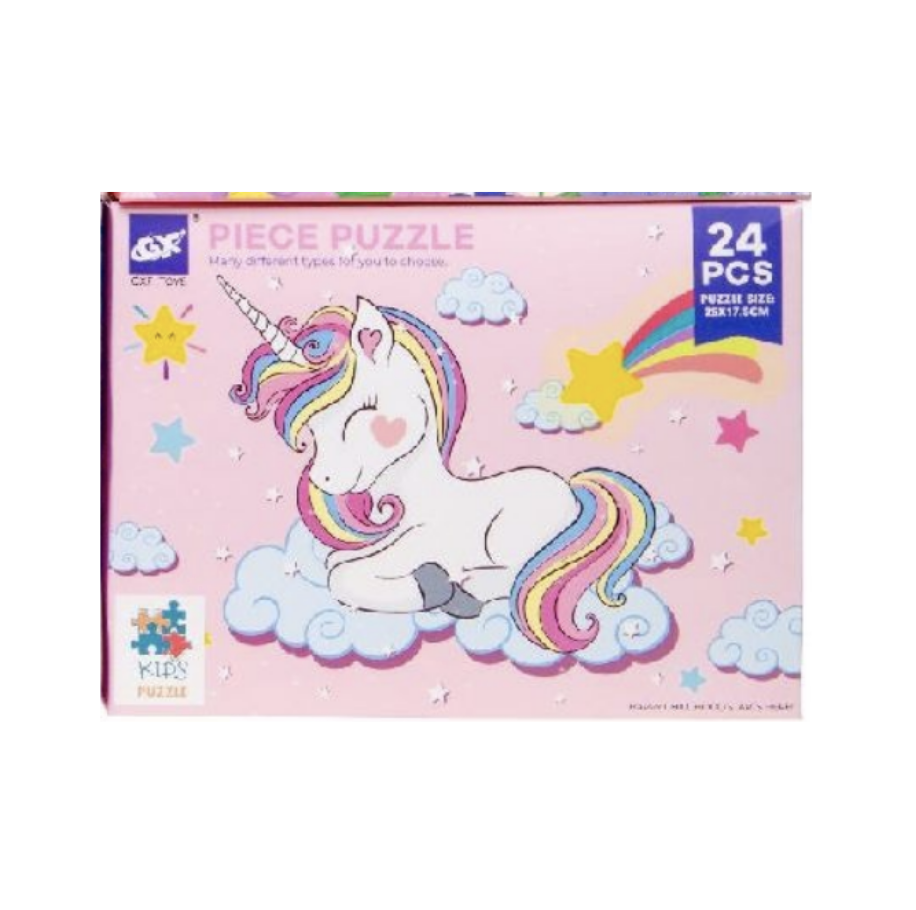 Puslespil Enhjørning - nr. 1