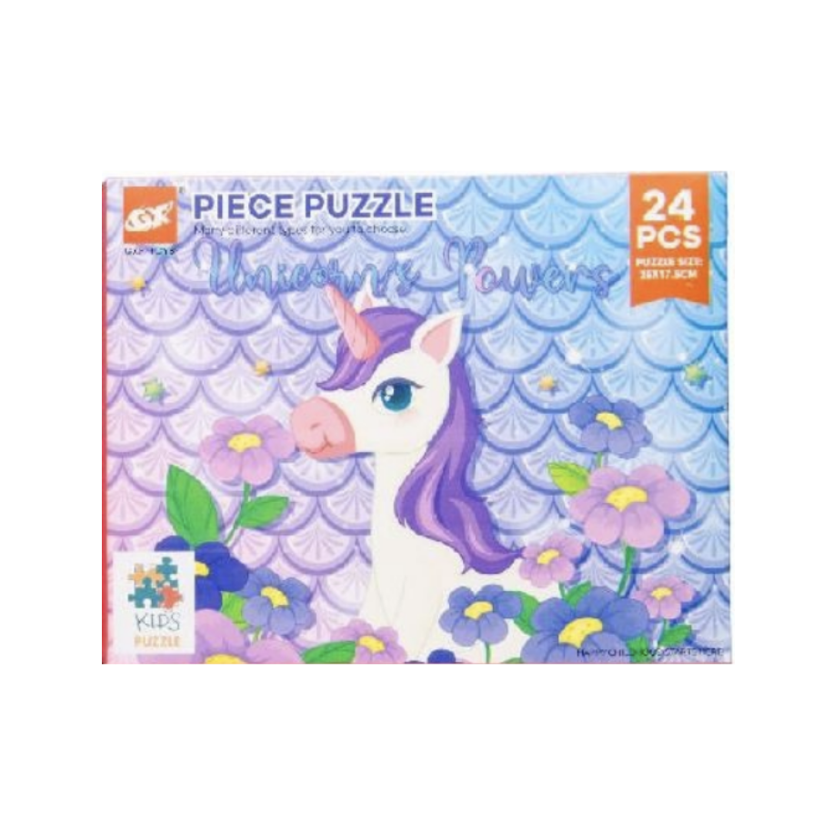 Puslespil Enhjørning - nr. 3