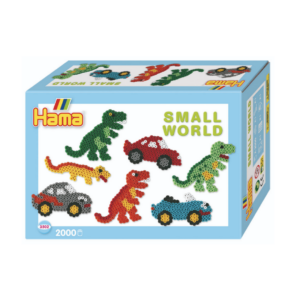 HAMA Midi Gaveæske - Small World Dinosaur/Bil
