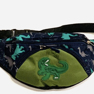 Mavebælte-taske - Dino Blå