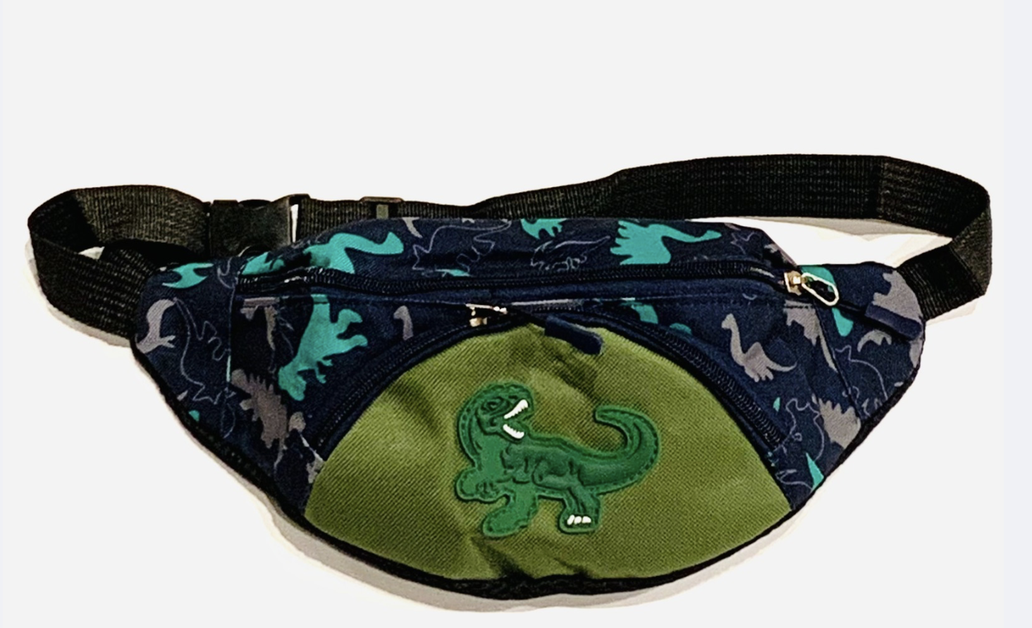 Mavebælte-taske - Dino Blå