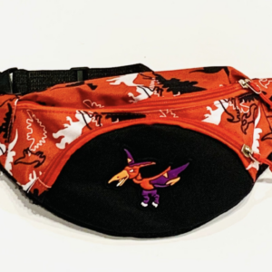 Mavebælte-taske - Dino Rød