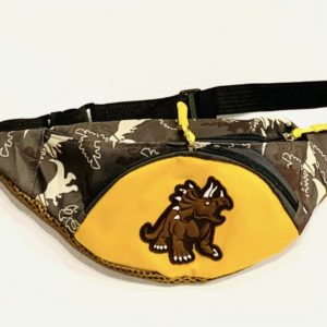 Mavebælte-taske - Dino Gul