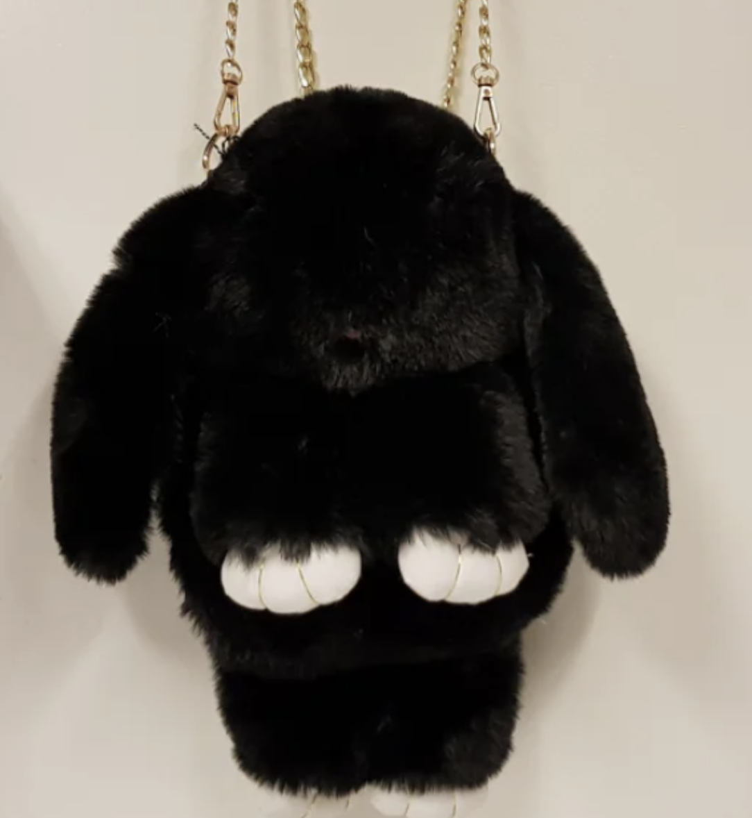 Crossbody-taske Kanin - Sort