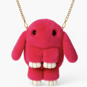 Crossbody-taske Kanin - Pink