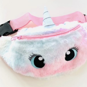 Unicorn – Plys Bæltetaske Multifarvet Rosa