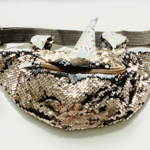 Unicorn – Paillet Bæltetaske Guld