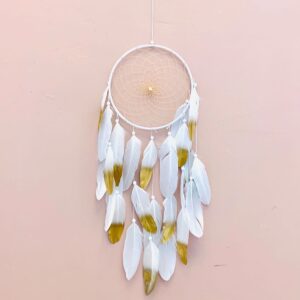 Drømmefanger Hvid / Guld