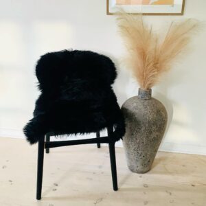 Ægte Lammeskind Sort