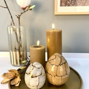 Dekorationsæg Brunt