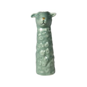 Vase Får H13cm keramik – Aqua