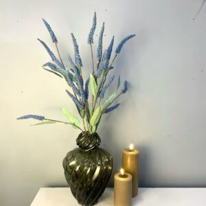 Lange blomster Stilk - Kunstige - Blå