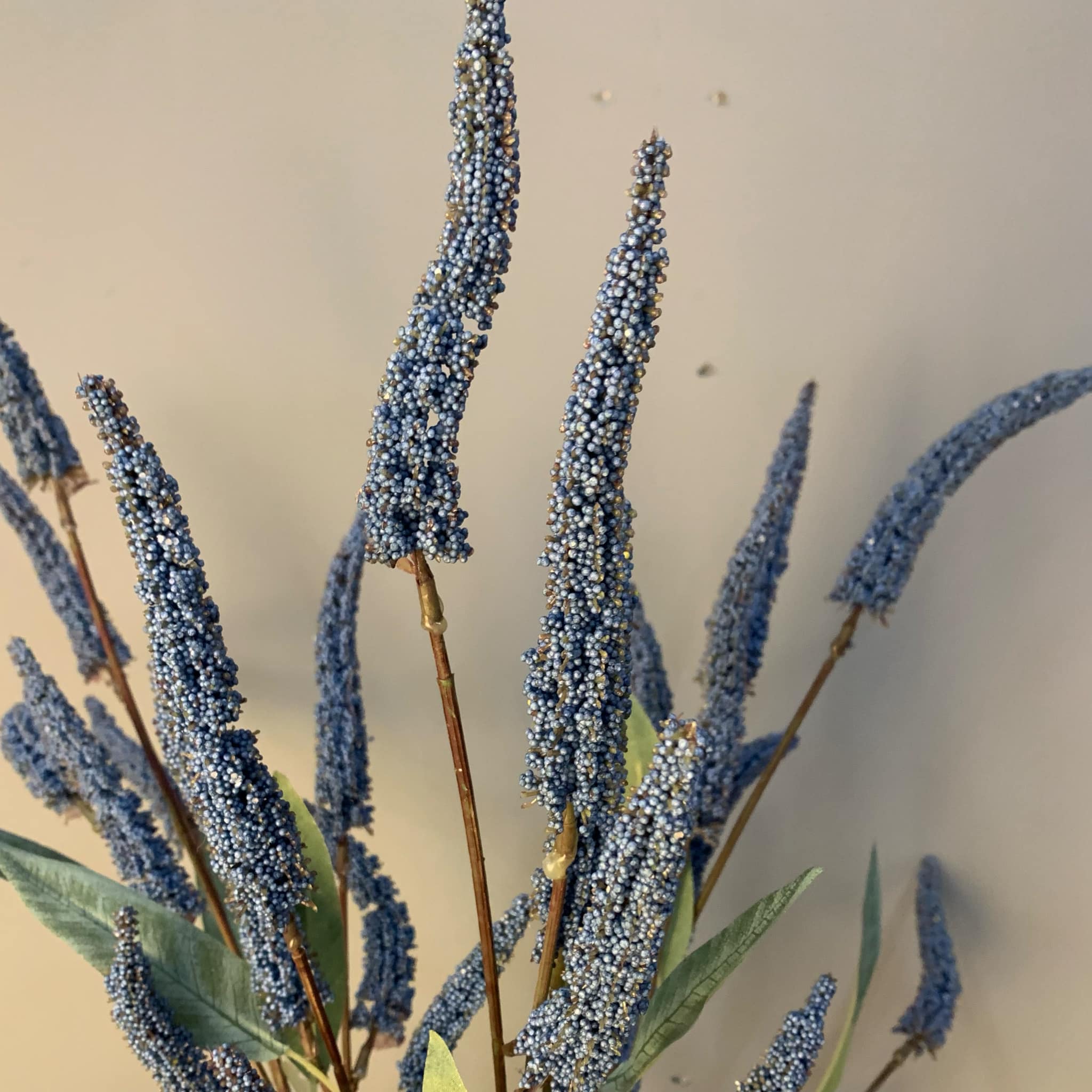 Lange blomster Stilk - Kunstige - Blå - Billede 2