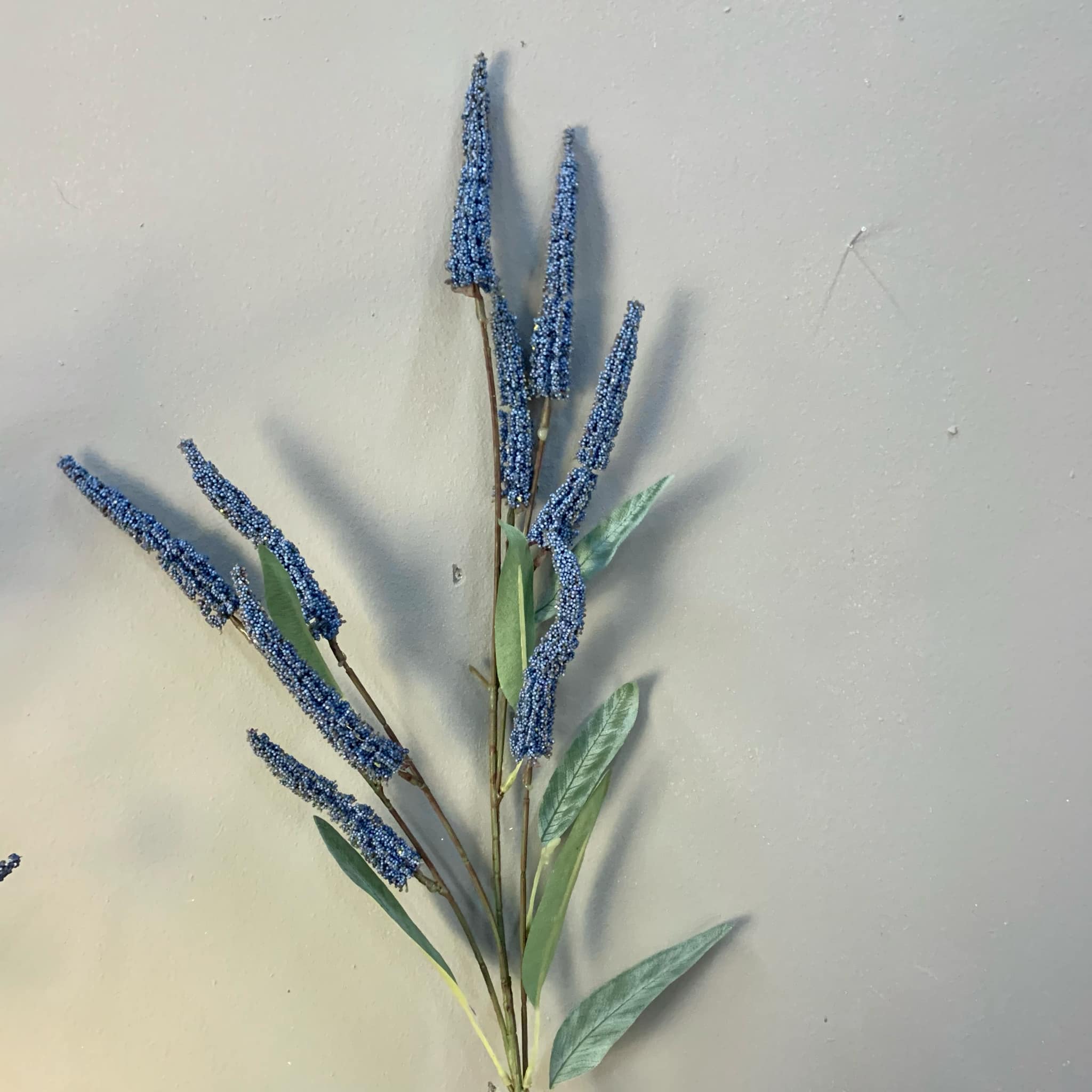 Lange blomster Stilk - Kunstige - Blå - Billede 3