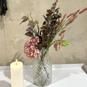 Buket 2 - Kunstige blomster Rosa