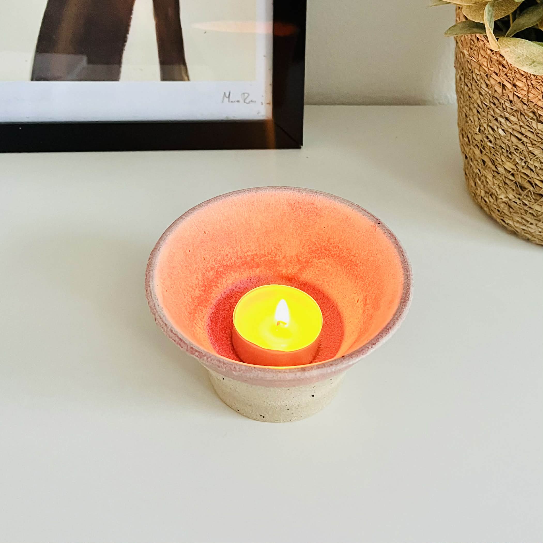 Keramikskål Rosa "Second Life" - Billede 4