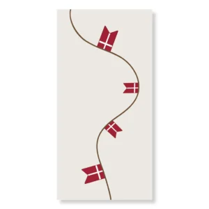 Serviet Flag 40x40cm 16stk