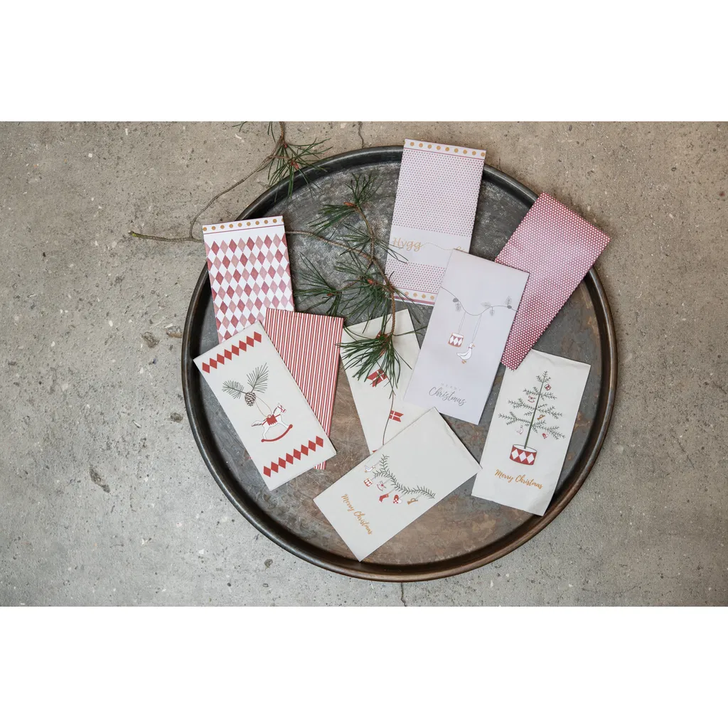 Serviet Flag 40x40cm 16stk - Billede 2