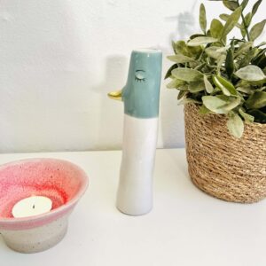 Vase And Aqua / Sand Striber