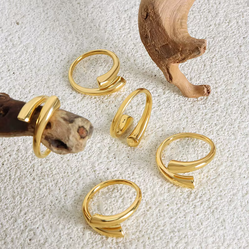 Vandfast Kram Ring, Guld - Billede 3