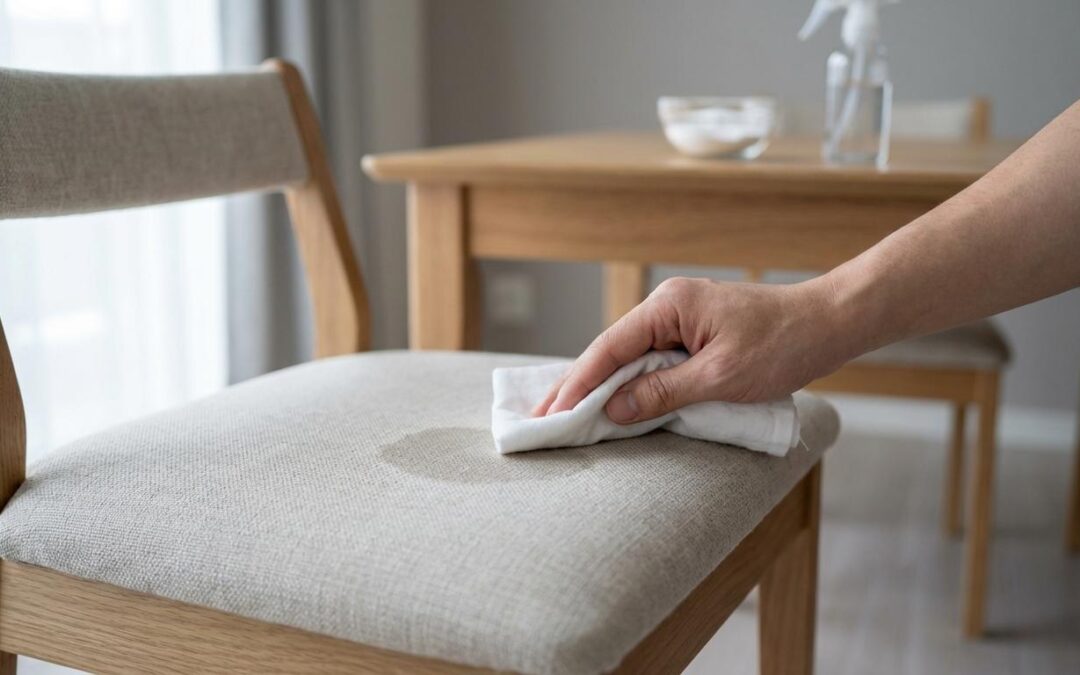 Vedligeholdelse af spisebordsstole: Rengøring, pleje og polstring