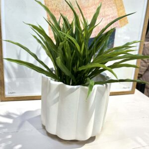 Smuk Urtepotte Creme Rustik