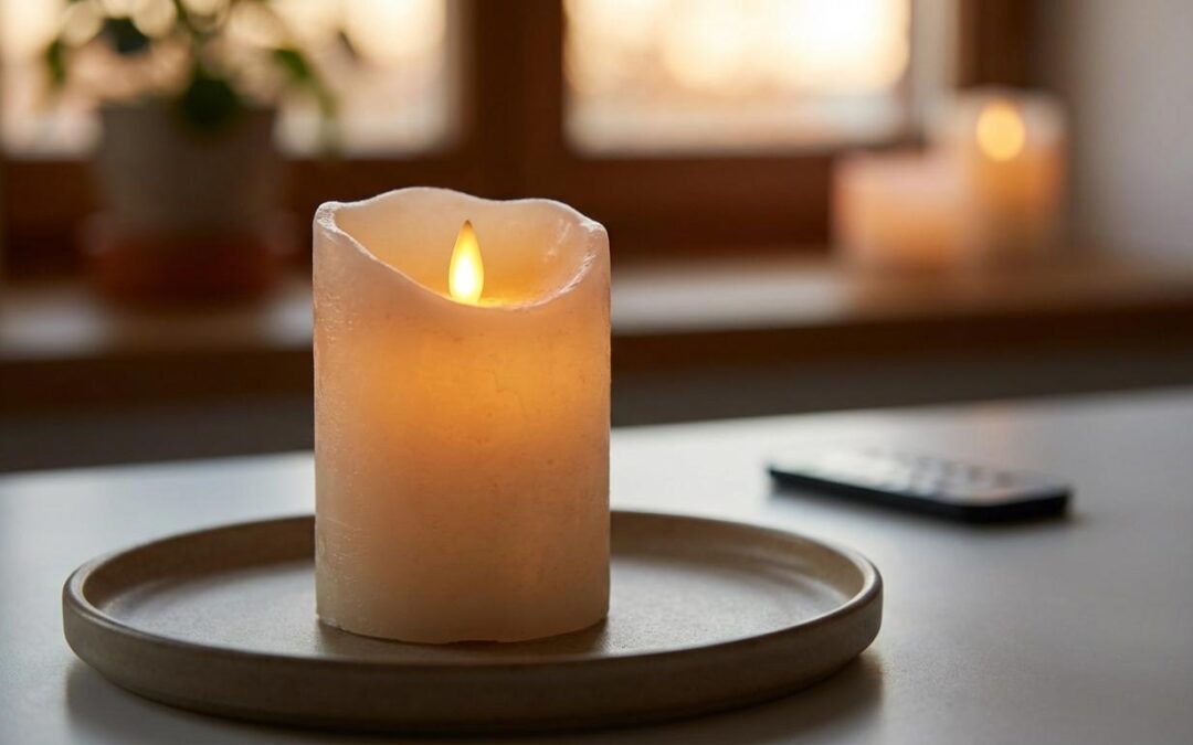 led bloklys fjernbetjening timer