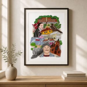 Plakat Danmark A3