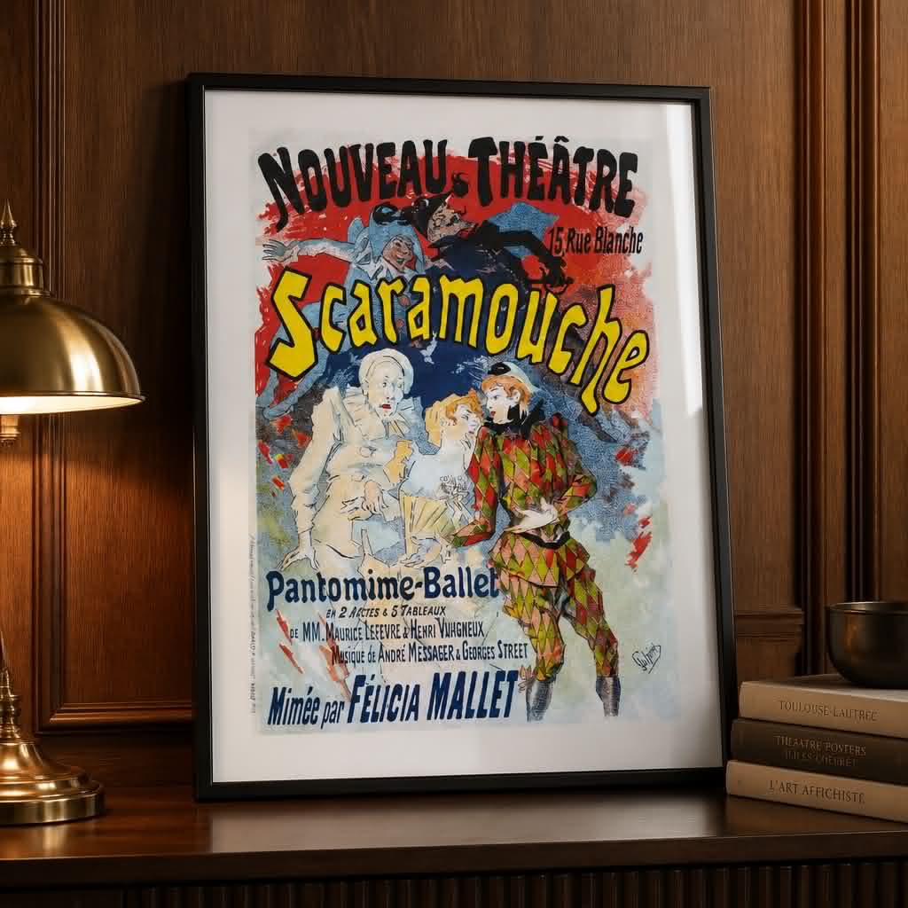Plakat Pantomine Ballet A3 - Billede 2