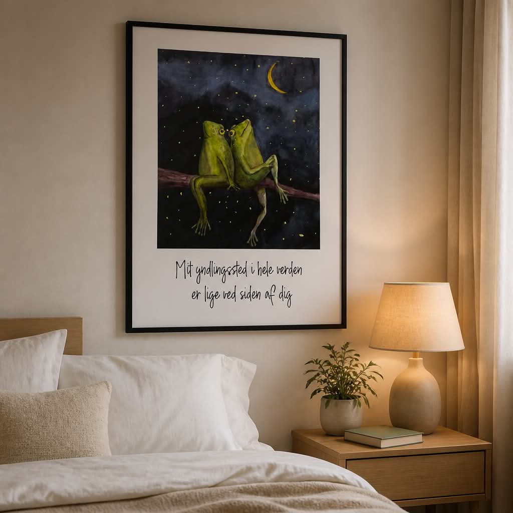 Plakat Frøer A3