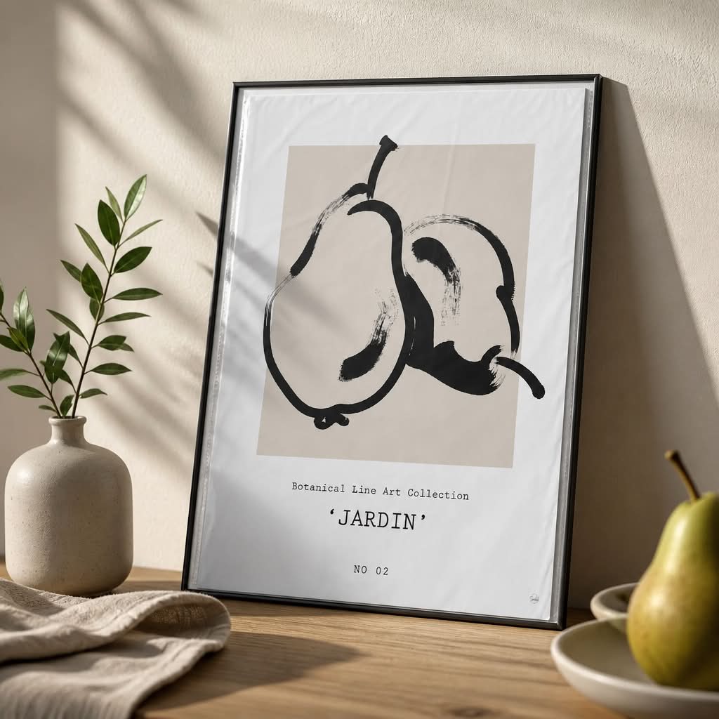 Plakat Jardin Pærer A3 - Billede 2