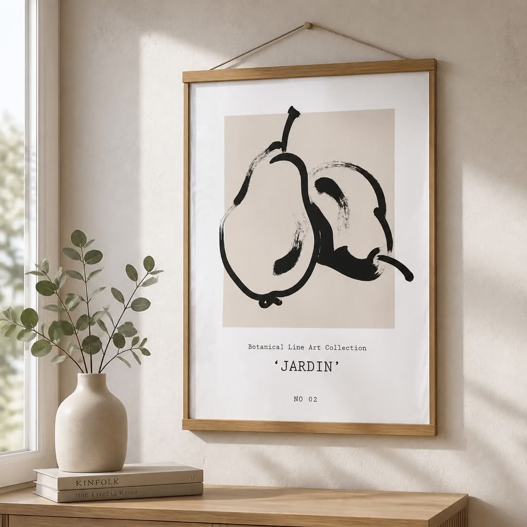 Plakat Jardin Pærer A3