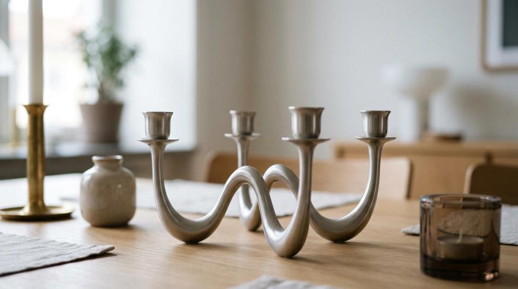 design lysestager
