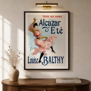 Plakat Louise Balthy A3