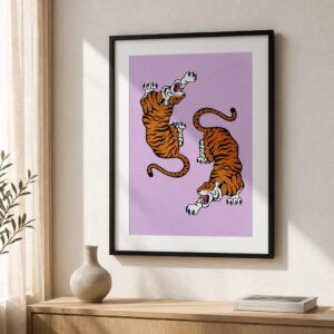 Plakat Tigers A3