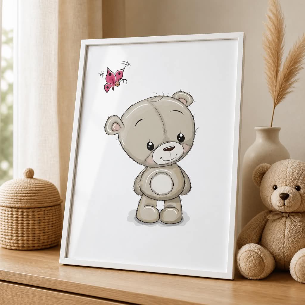 Plakat Bamse A3