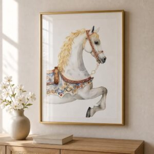 Plakat Cirkushest A3